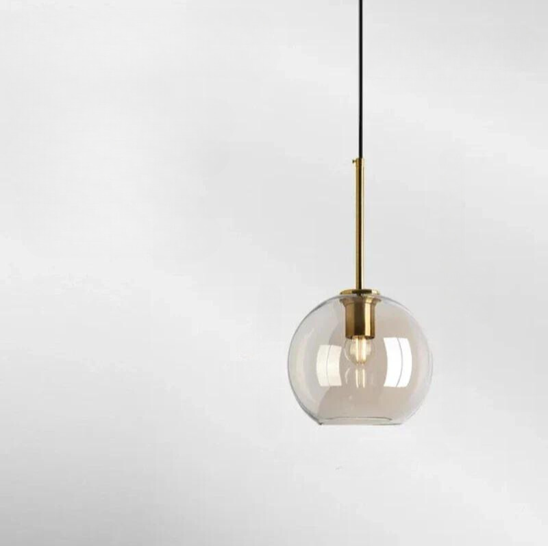 Lampe à Suspension : Élégance Naturelle en Lumière – Verre Raffiné 6