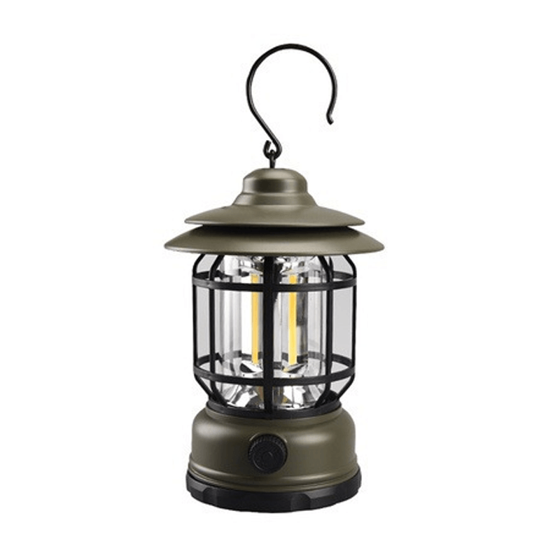 Lampe de Camping Rétro en Métal | Éclairage Chaleureux et Pratique pour vos Aventures Extérieures 13