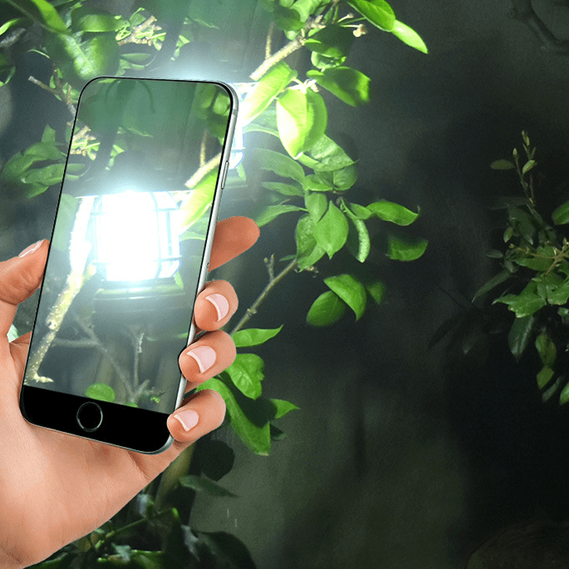 Lampe de Camping Rétro en Métal | Éclairage Chaleureux et Pratique pour vos Aventures Extérieures 6