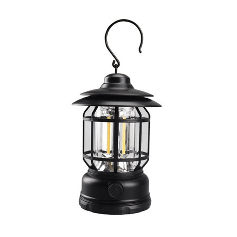Lampe de Camping Rétro en Métal | Éclairage Chaleureux et Pratique pour vos Aventures Extérieures 9