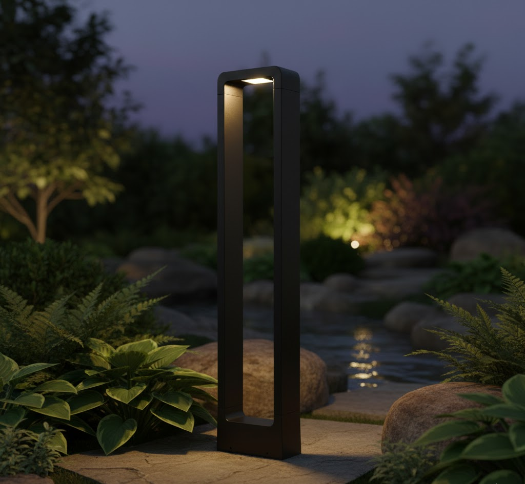 Lampe de Jardin en Acier Inoxydable | Éclairage LED Étanche pour Ambiance Élégante Extérieure 16