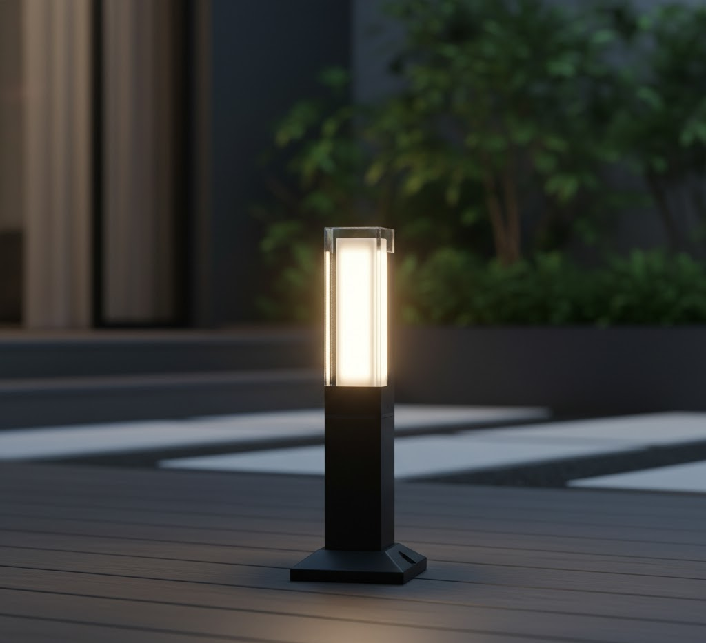 Lampe de Jardin en Acier Inoxydable | Éclairage LED Étanche pour Ambiance Élégante Extérieure 18