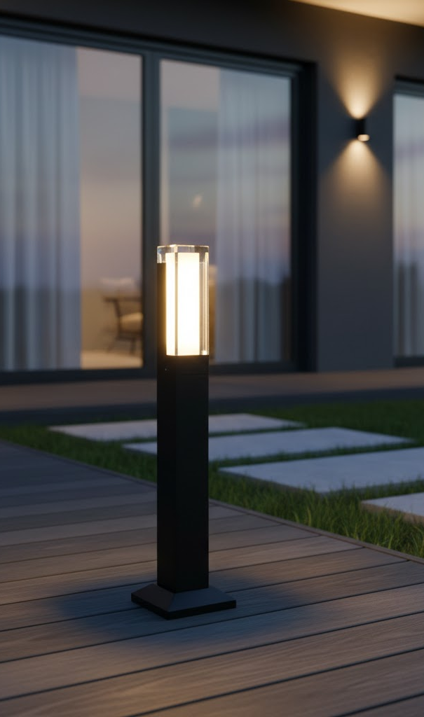 Lampe de Jardin en Acier Inoxydable | Éclairage LED Étanche pour Ambiance Élégante Extérieure 9