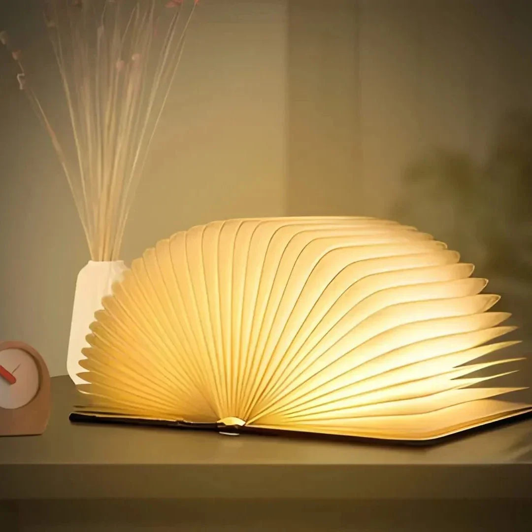 Lampe de Lecture Pliable : Élégance Naturelle en Lumière – Design Innovant 1