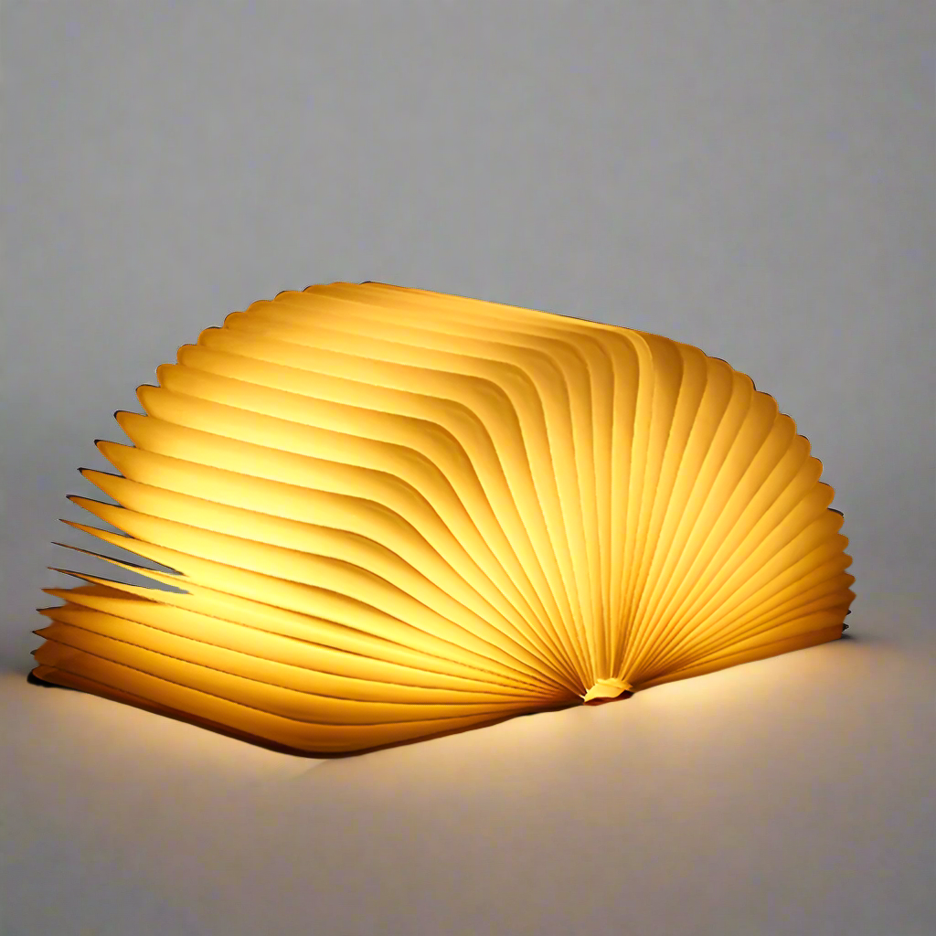 Lampe de Lecture Pliable : Élégance Naturelle en Lumière – Design Innovant 4