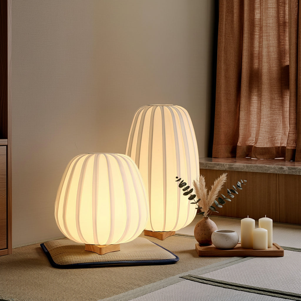 Lampe de Table Élégante en Bambou – Design Minimaliste 3