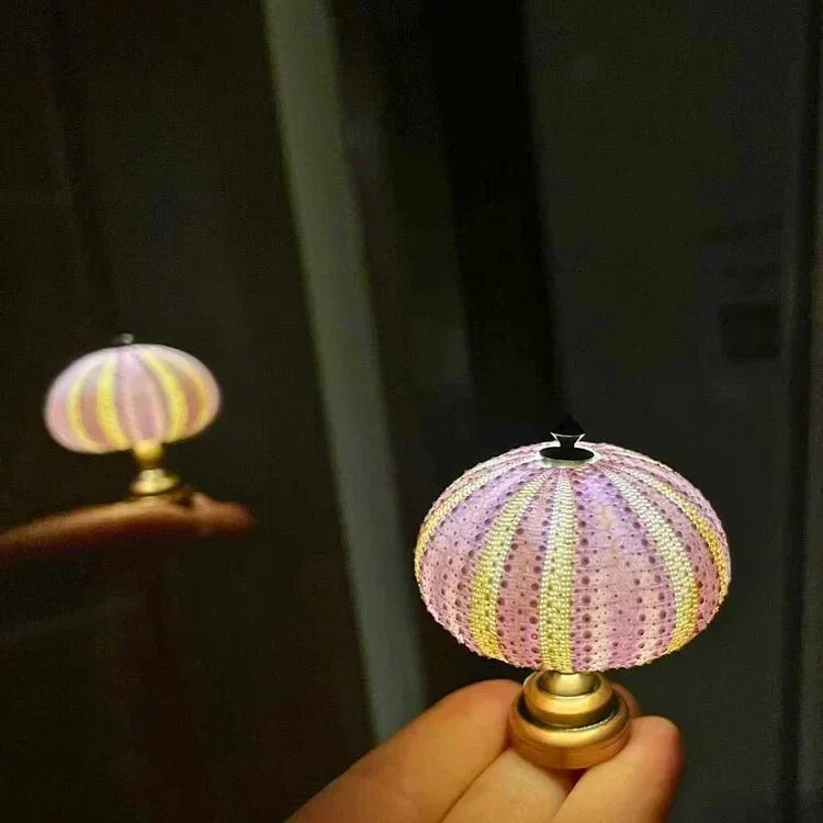 Lampe de Table Élégante en Coquille d'Oursin – Design Unique 7