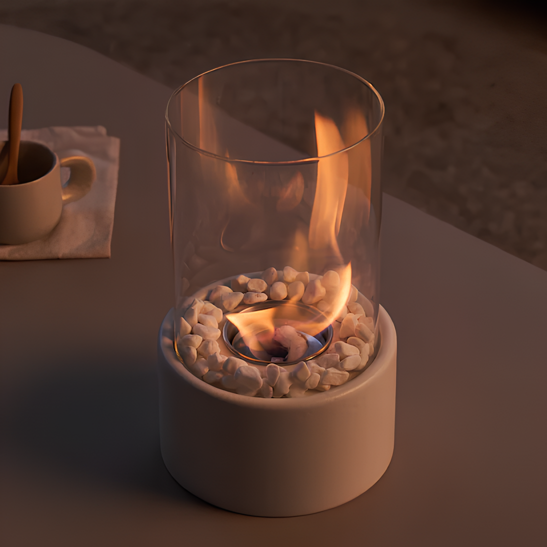 Lampe de Table Élégante en Verre – Ambiance Chaleureuse 5