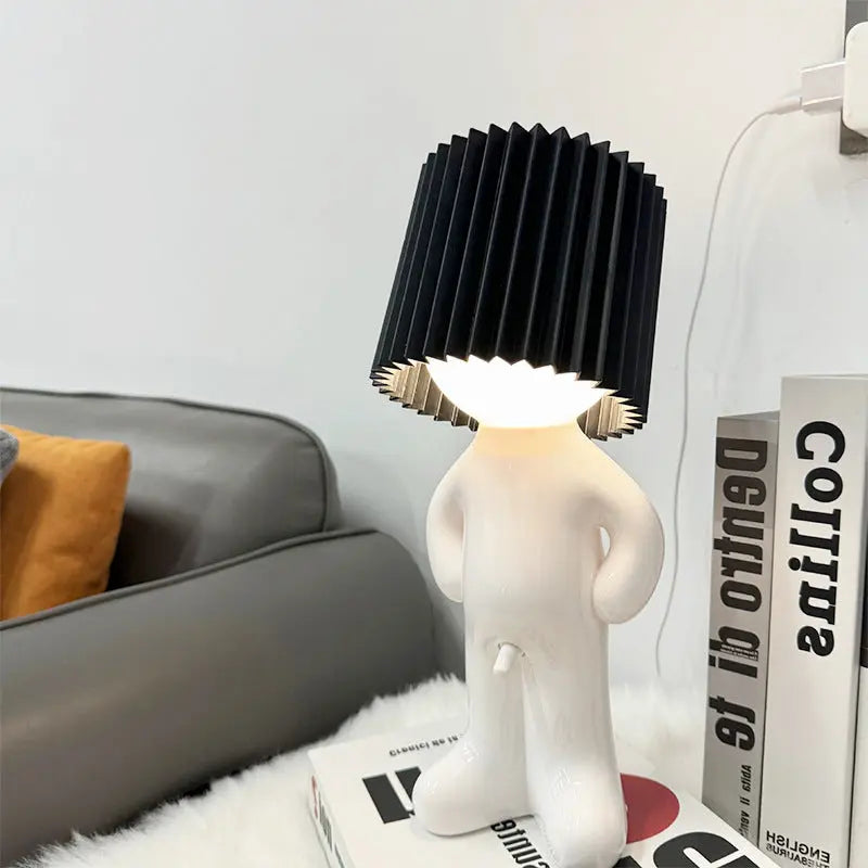 Lampe de Table Sans Fil : Élégance Naturelle en Lumière – Design Fantaisiste 3
