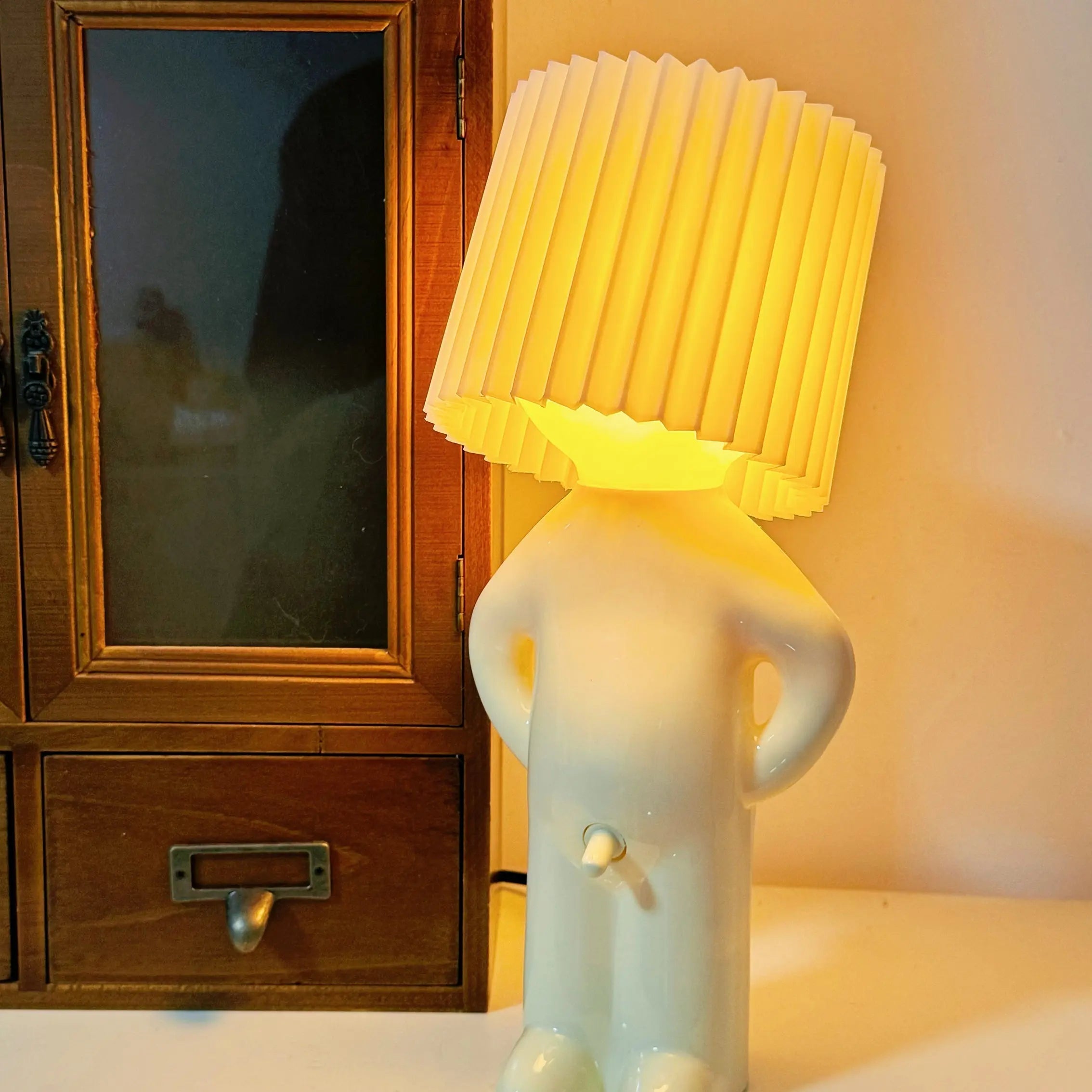 Lampe de Table Sans Fil : Élégance Naturelle en Lumière – Design Fantaisiste 9
