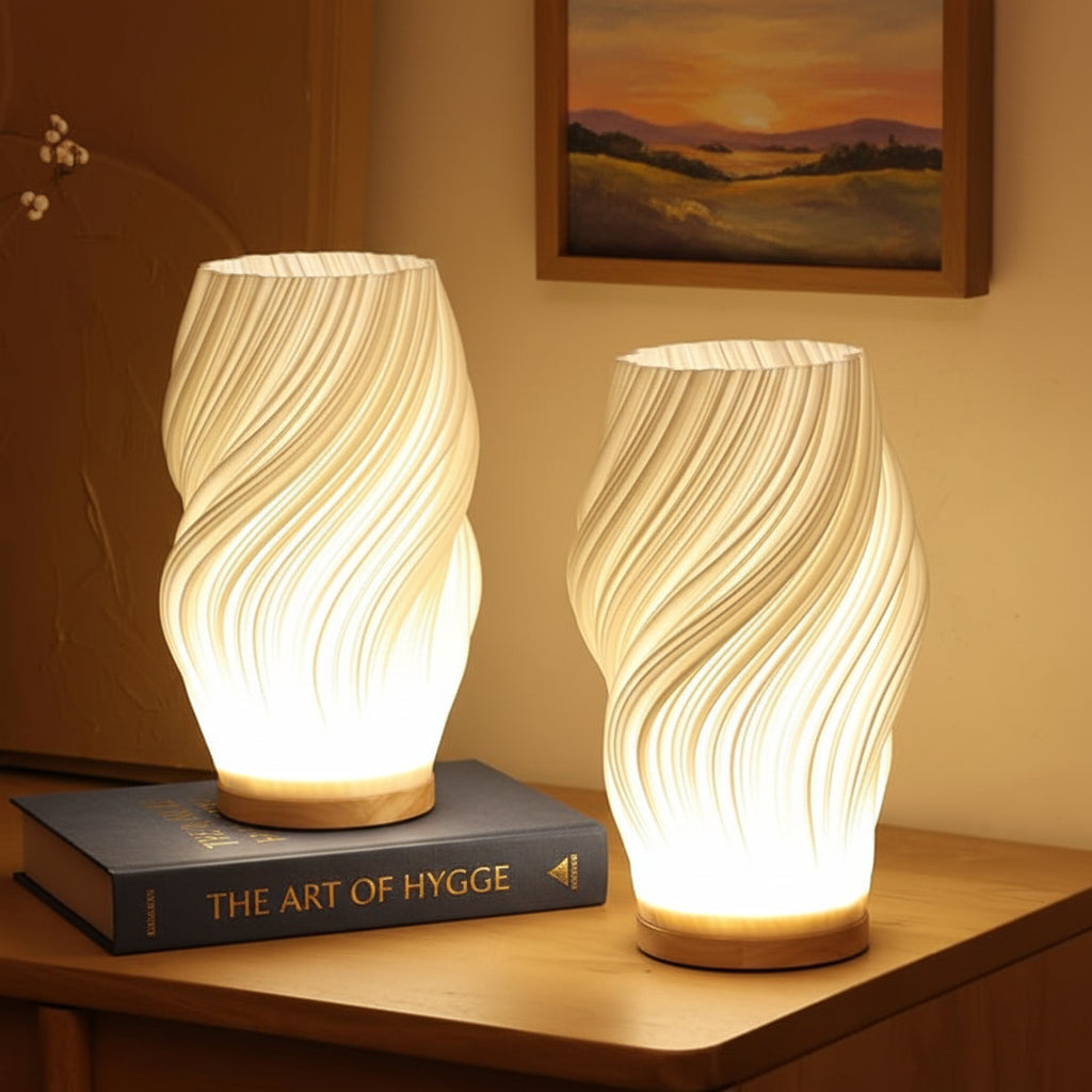 Lampe de Table : Élégance Naturelle en Lumière – Design Moderne 1