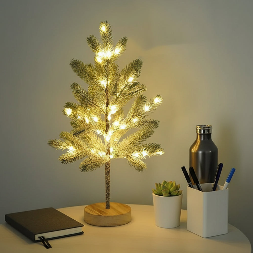 Lampe de Table : Élégance Naturelle en Lumière – Design en Pin 1