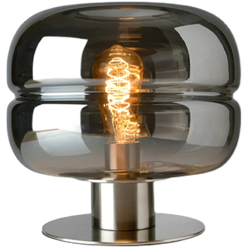 Lampe de Table : Élégance Naturelle en Lumière – Verre Contemporain 2
