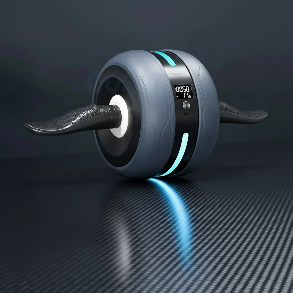 Powerloop Roue Abdominale avec Compteur