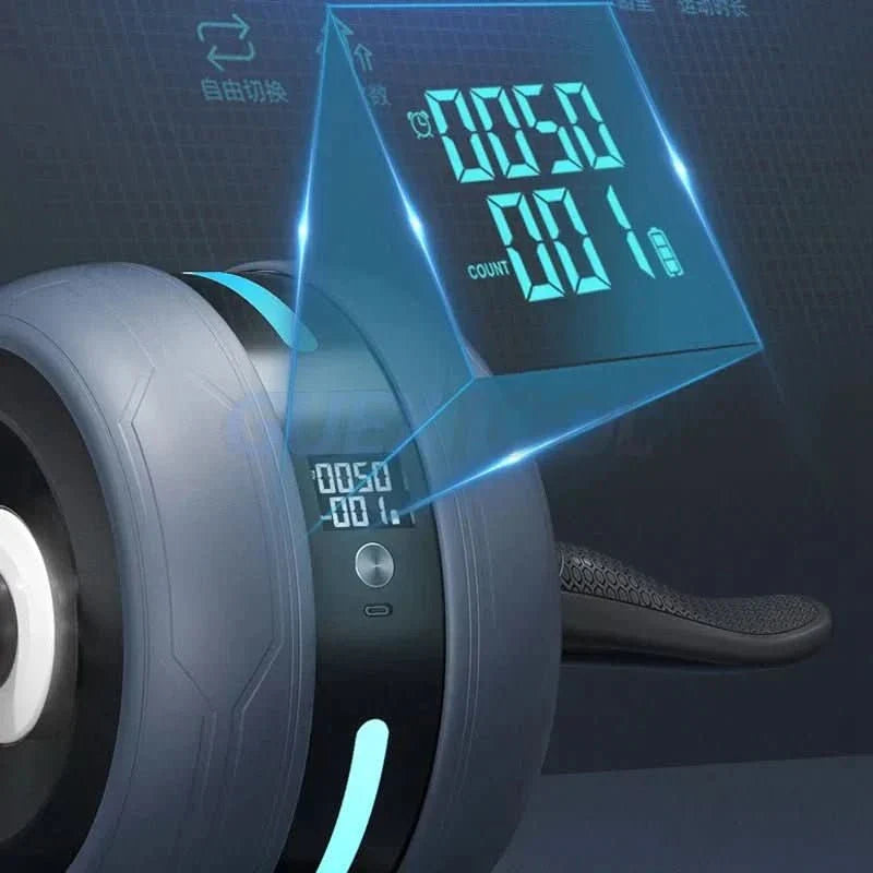 Powerloop Roue Abdominale avec Compteur