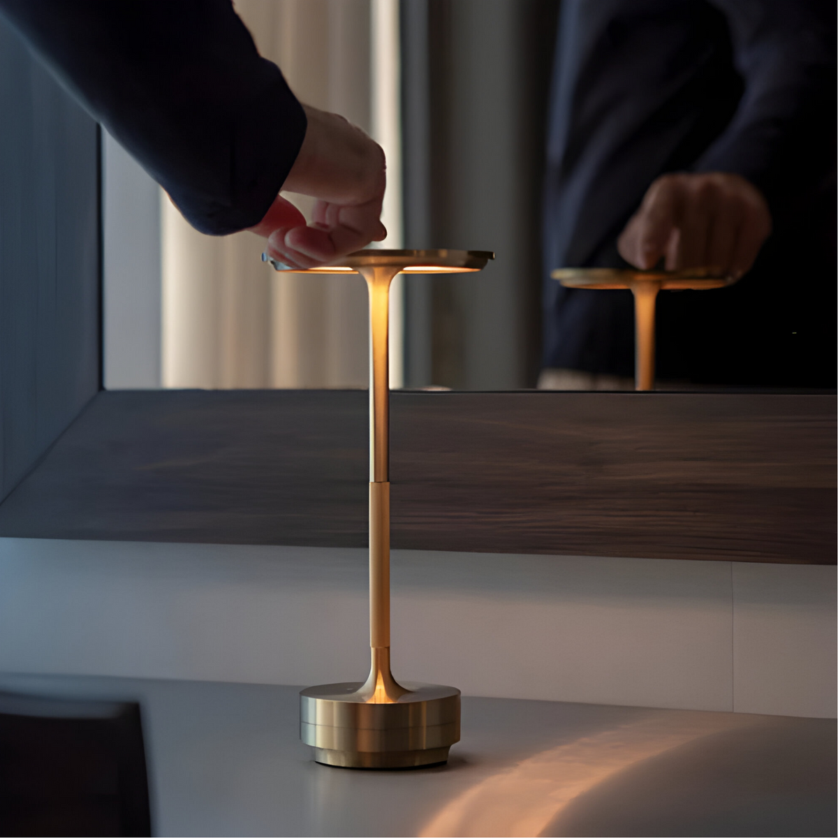 Lampe de table sans fil tactile, 3 intensités
