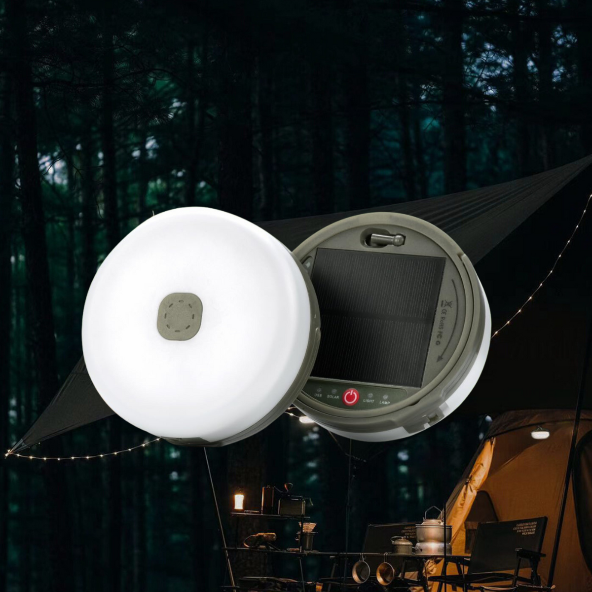 Luminara - Guirlande LED de Camping Étanche
