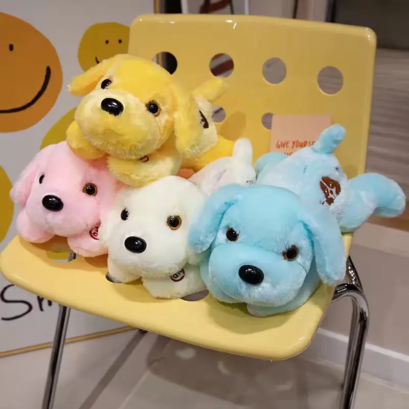 Light-Up Dog Plush Pillow with LED Glow