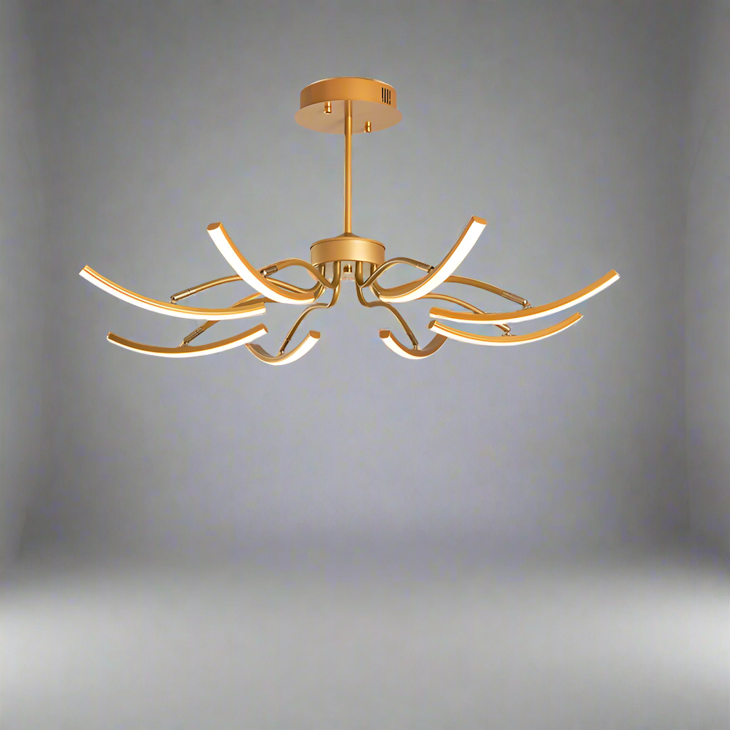 Lustre Design Moderne Élégant 0