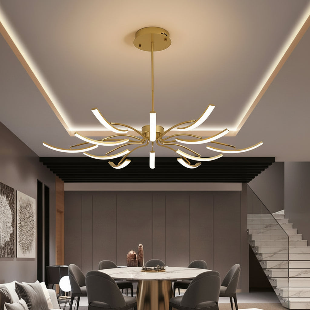 Lustre Design Moderne Élégant 3
