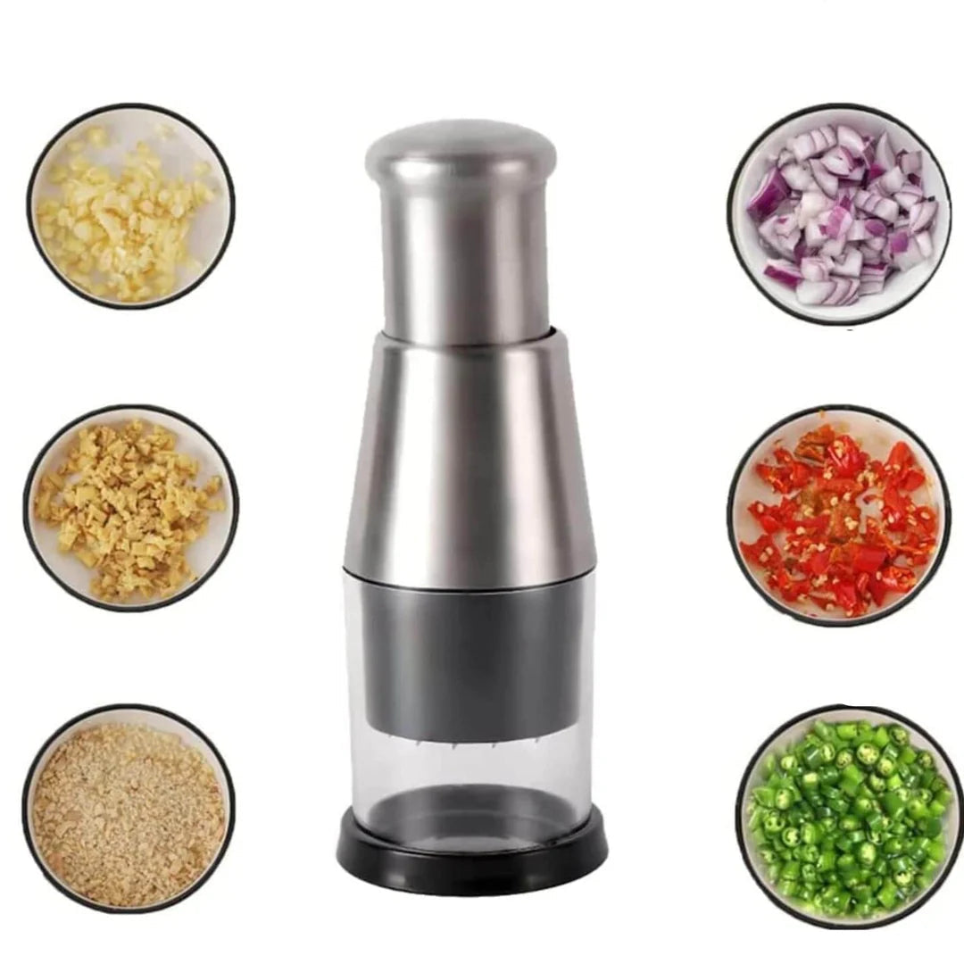 Stainless Steel Manual Kitchen Chopper – Maison Elmora