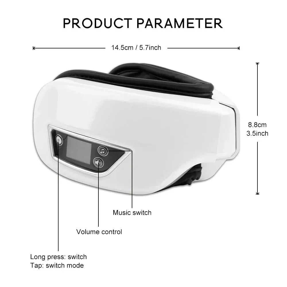 Jumpwave Smart Masseur Oculaire 6D Connecté