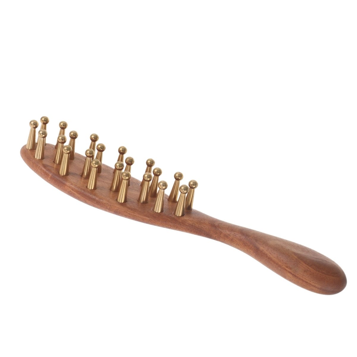 Rosecomb Peigne Massage Bois de Rose Cuir Chevelu