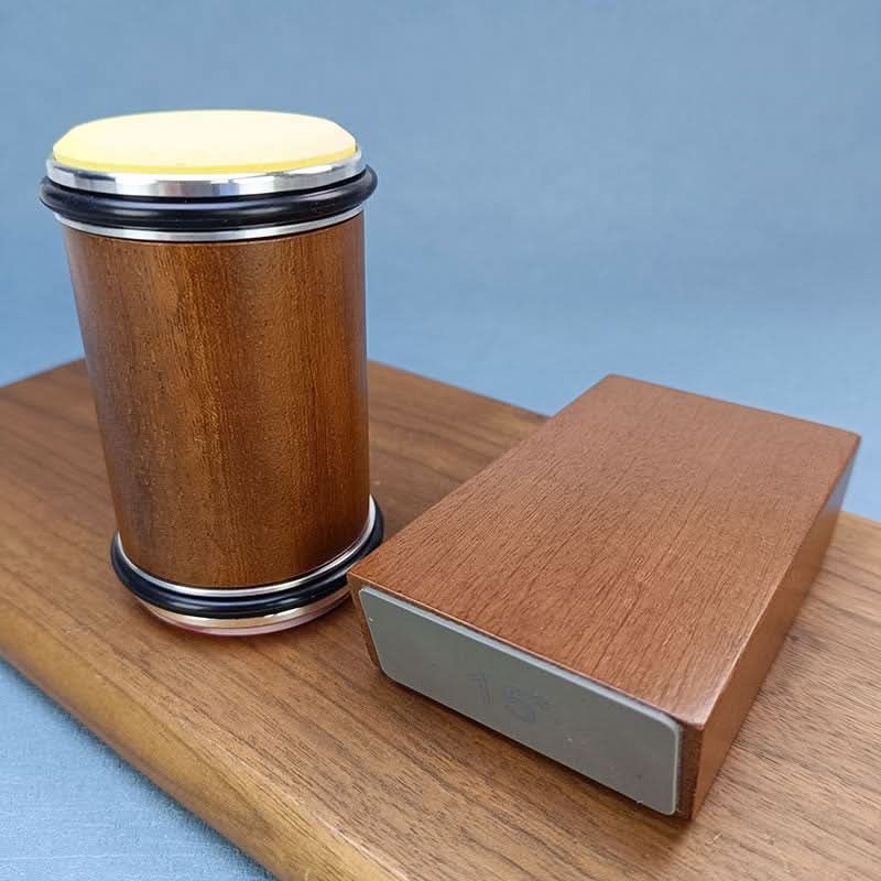 Maison Elmora | Aiguiseur de Couteaux en Bois avec Rouleau Diamanté | Outil Précis pour une Cuisine Élégante et Fonctionnelle 3