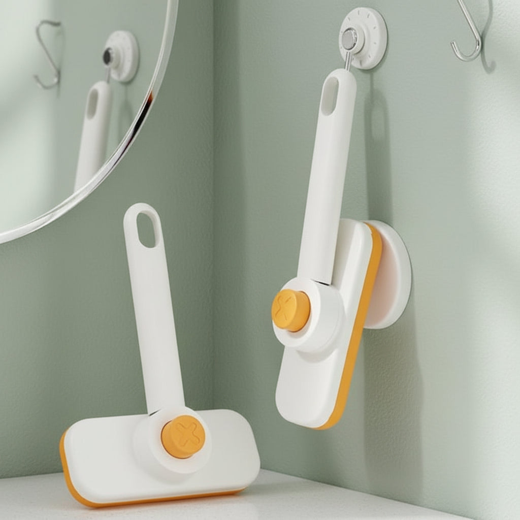 Maison Elmora | Brosse de Nettoyage Multifonctionnelle en Plastique de Luxe | Outil Pratique pour un Entretien Impeccable 1