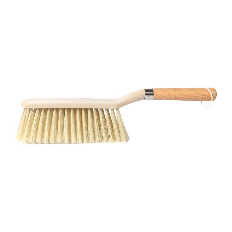 Maison Elmora | Brosse en Bois de Hêtre pour Lit avec Long Manche | Nettoyage Doux et Efficace pour Vos Surfaces Délicates 0