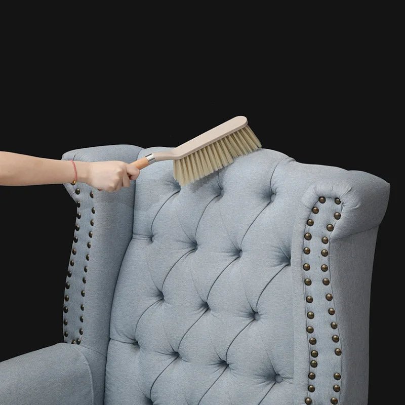 Maison Elmora | Brosse en Bois de Hêtre pour Lit avec Long Manche | Nettoyage Doux et Efficace pour Vos Surfaces Délicates 4