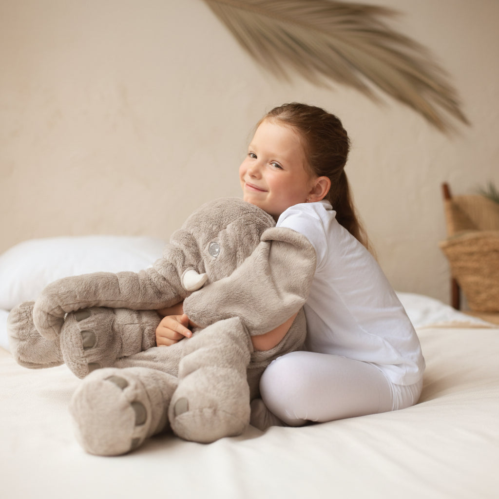 Maison Elmora | Coussin Câlin Élégant en Peluche Ultra-Douce | Compagnon Confortable pour le Bien-Être des Enfants 3