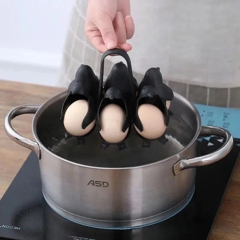 Maison Elmora | Cuiseur à Œufs en ABS au Design Élégant | Solution Pratique pour un Petit Déjeuner Parfait 2