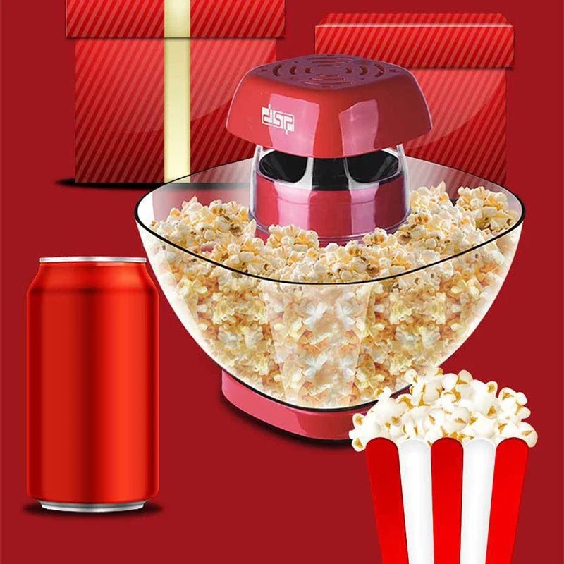 Maison Elmora | Machine à Pop-Corn Portable Élégante | Snack Pratique et Chic pour des Soirées Inoubliables 1