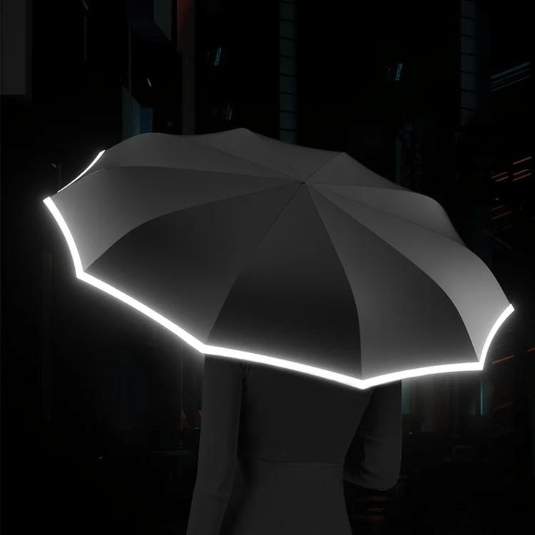 Maison Elmora | Parapluie Pliant Solide avec Mécanisme Automatique | Élégance Compacte pour un Confort Optimal 4