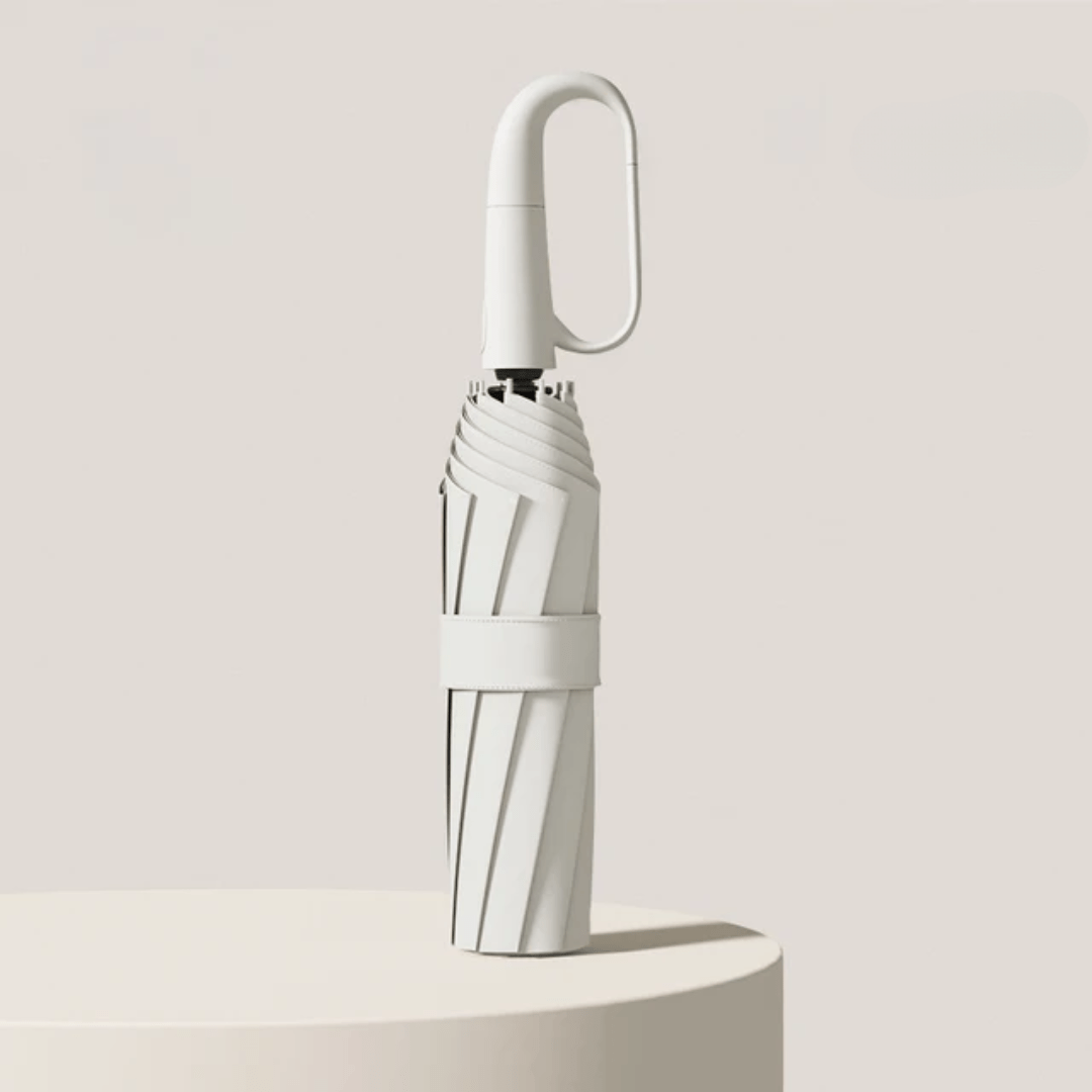 Maison Elmora | Parapluie Pliant Solide avec Mécanisme Automatique | Élégance Compacte pour un Confort Optimal 7