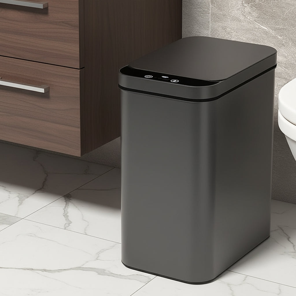 Maison Elmora | Poubelle Automatique Élégante avec Contrôle par Capteur | Solution Pratique pour un Espace Chic 1