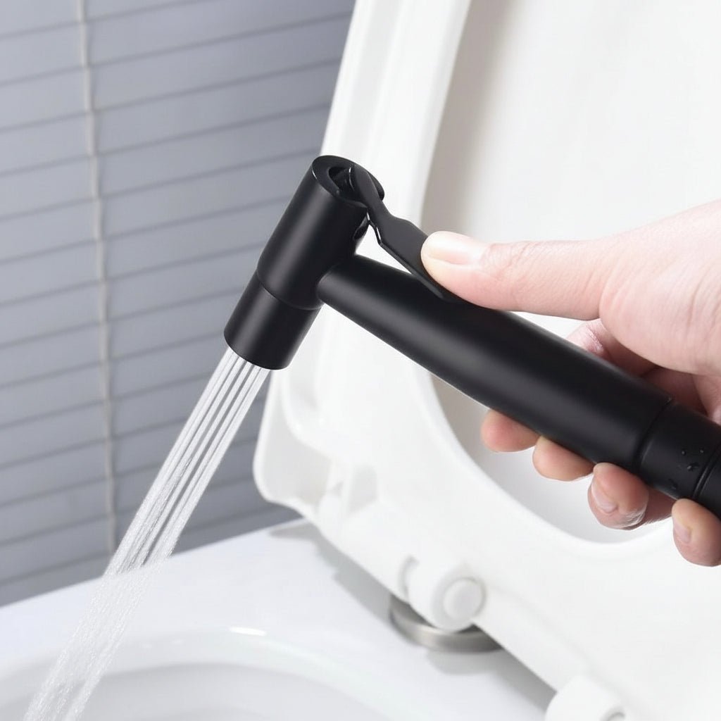 Maison Elmora | Pulvérisateur de Bidet en Acier Inoxydable avec Eau Chaude et Froide | Solution Élégante pour un Confort Quotidien 2