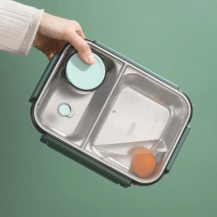 Maison Elmora | Récipient Isotherme en Acier Inoxydable | Design Élégant et Compact pour Repas Chauds en Déplacement 1