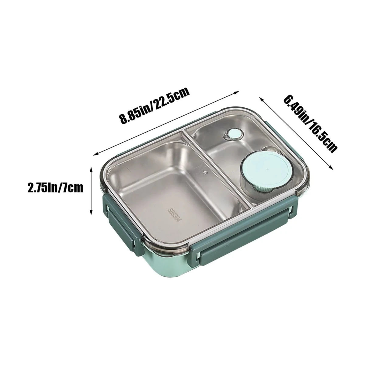 Maison Elmora | Récipient Isotherme en Acier Inoxydable | Design Élégant et Compact pour Repas Chauds en Déplacement 6
