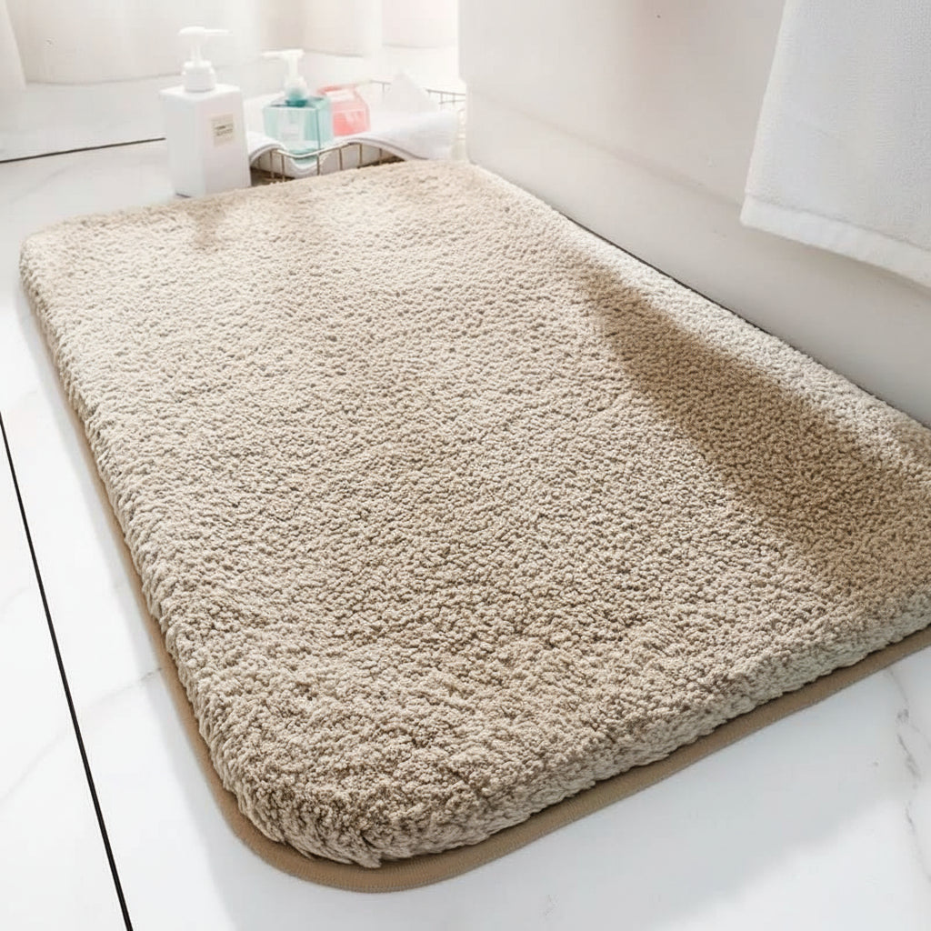 Maison Elmora | Tapis de Bain Antidérapant en Microfibre Luxe | Confort Élevé et Élégance pour Votre Salle de Bain 1