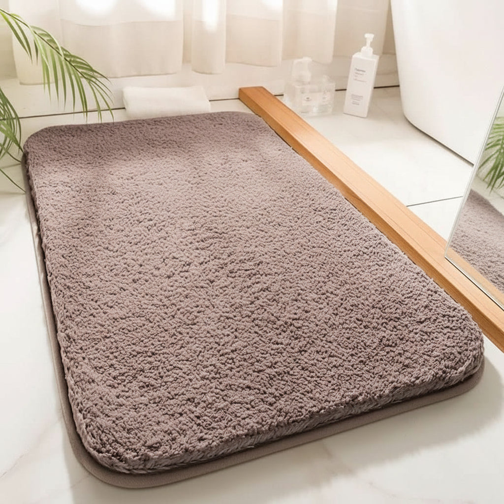 Maison Elmora | Tapis de Bain Antidérapant en Microfibre Luxe | Confort Élevé et Élégance pour Votre Salle de Bain 6