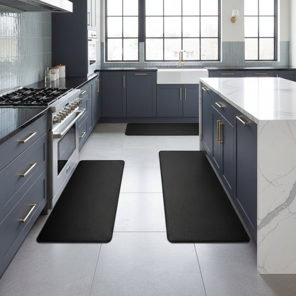 Maison Elmora | Tapis de Cuisine Antidérapant Ergonomique en PU | Confort Optimal pour une Cuisine Élégante 1
