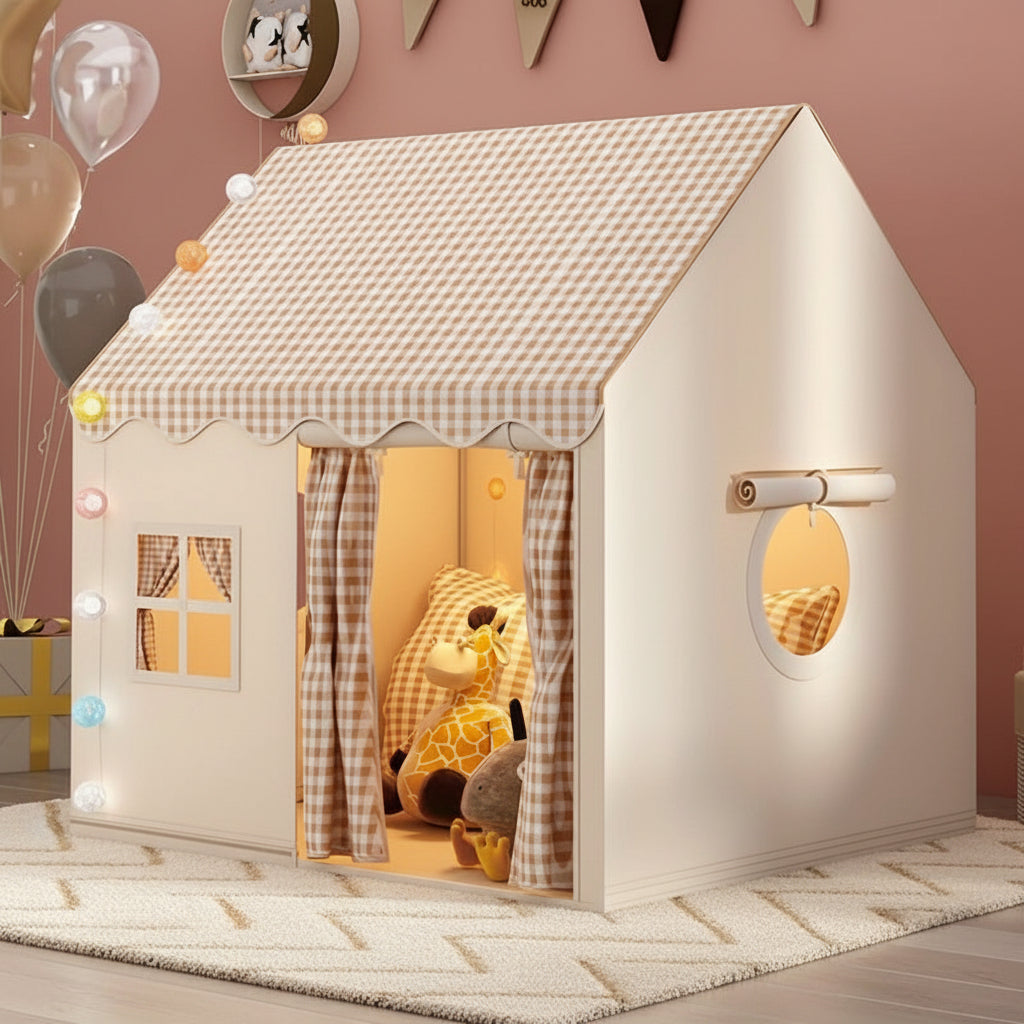 Maison Elmora | Tente de Jeu Intérieure en Coton pour Enfants | Confort Élégant pour un Univers Magique et Créatif 0