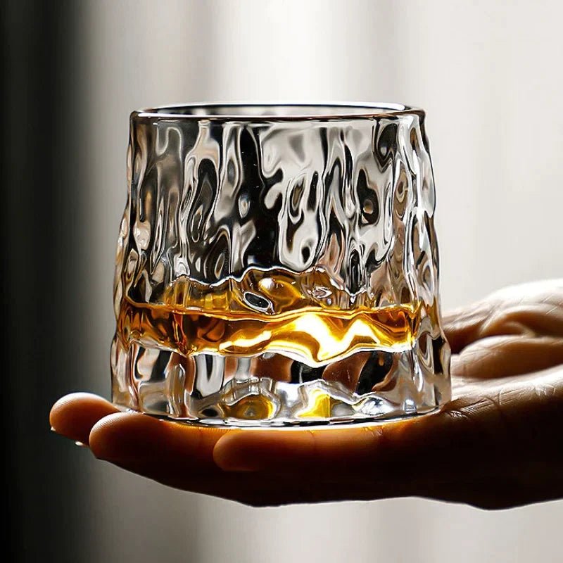 Maison Elmora | Verre à Whisky Cristal Rotatif avec Design Élégant | Aération Optimale pour Une Dégustation Raffinée 6