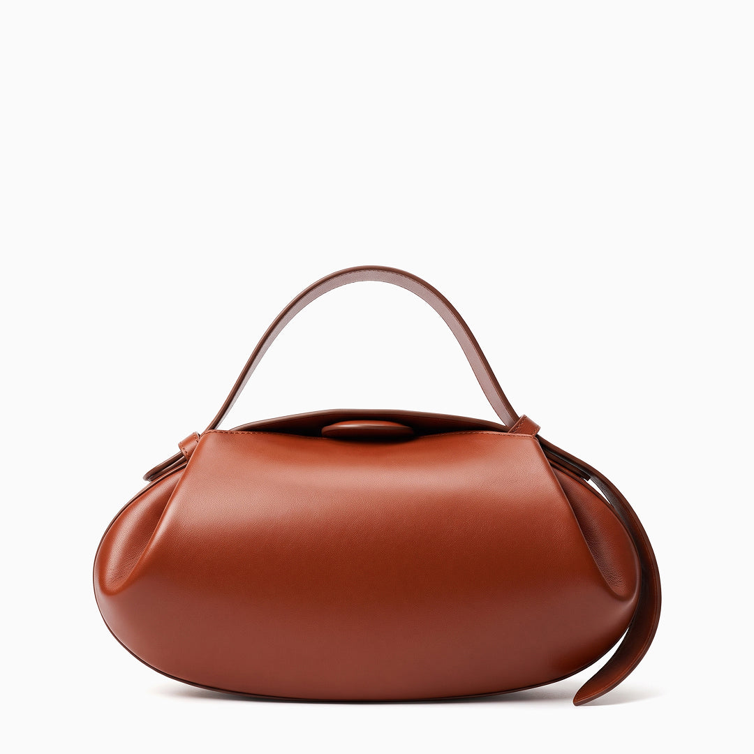Sac porté épaule arrondi, sangle à boucle réglable