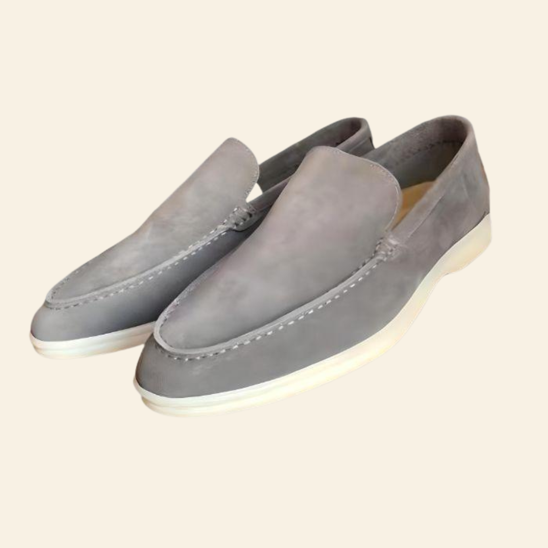 Men's Brown Penny Loafers - Stylish Comfort Shoes for Work and Casual Outings