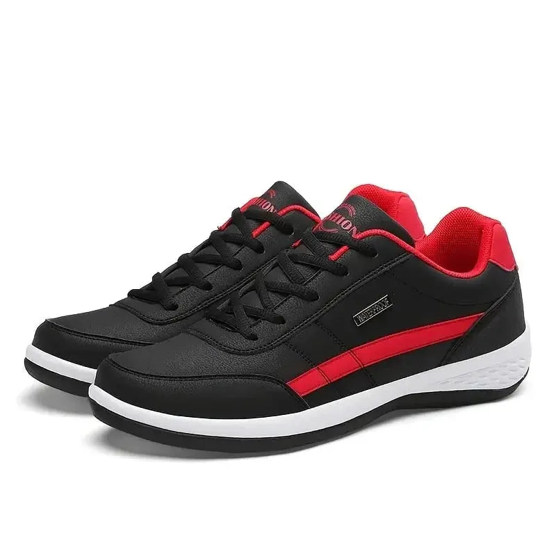 Men's Casual Comfort Sneakers - Supportive Stylish Trainers for All-Day Wear