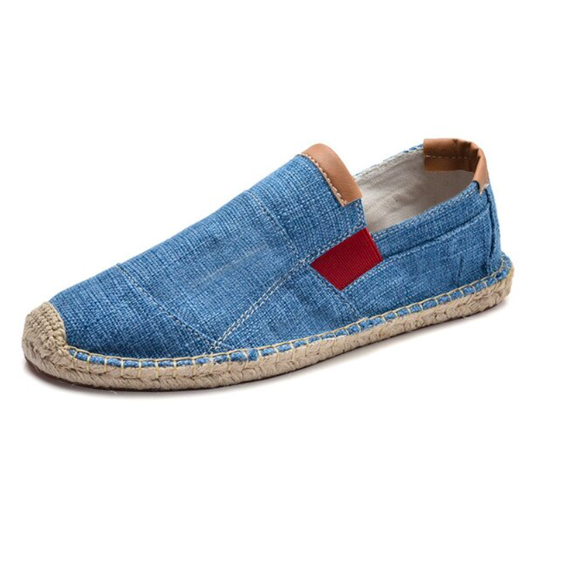 Men's Casual Summer Espadrilles - Breathable Comfort Footwear for Laid-Back Style