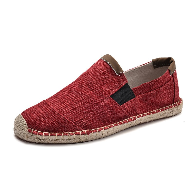 Men's Casual Summer Espadrilles - Breathable Comfort Footwear for Laid-Back Style